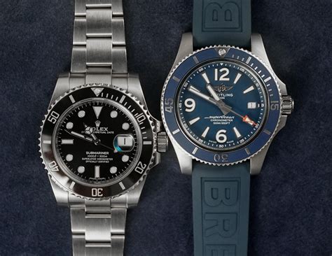 breitling superocean thickness